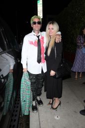 Avril Lavigne at Giorgio Baldi in Santa Monica 06/27/2021