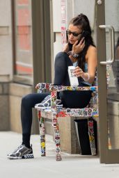 Bella Hadid in Gym Ready Outfit - New York City 06/15/2021