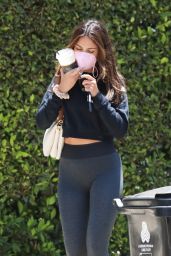 Eiza Gonzalez in Skin-Tight Leggings and a Nike Sweater - West Hollywood 06/02/2021