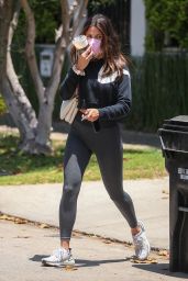 Eiza Gonzalez in Skin-Tight Leggings and a Nike Sweater - West Hollywood 06/02/2021