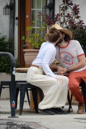 Elizabeth Olsen With Fiance Robbie Arnett in Studio City 06/02/2021