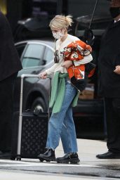 Emma Roberts - Arriving in Boston 06/01/2021