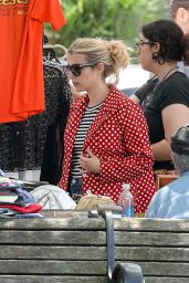 Emma Roberts at the Boston Open Market in Boston 06/21/2021