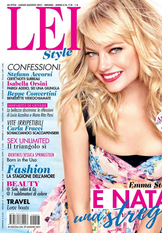 Emma Stone - LEIStyle July 2021 Issue