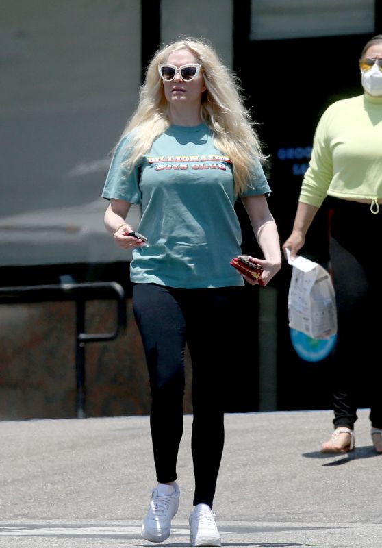 Erika Jayne Wearing a "Billionaire Boys Club" T-shirt - Los Angeles 06/21/2021