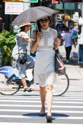 Famke Janssen Street Fashion - New York 06/29/2021