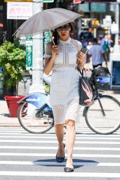 Famke Janssen Street Fashion - New York 06/29/2021