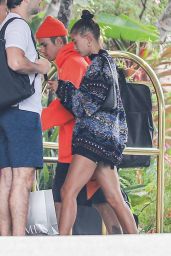 Hailey Rhode Bieber at the Beverly Hills Hotel 06/18/2021