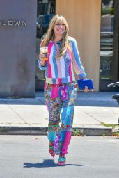 Heidi Klum Looks Colorful - West Hollywood 06/11/2021