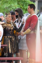 Helen Mirren as Villain Hespera Alongside Zachary Levi - "Shazam: Fury of the Gods" Set in Atlanta 06/21/2021