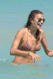 Irina Shayk in a Bikini - Miami July 2013
