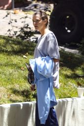 Jaime King - Outside Her Home in Hollywood 06/24/2021