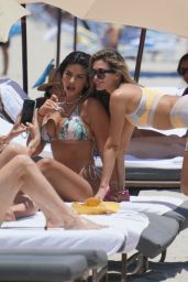 Jehona Dreshaj in a Bikini at the Beach in Miami Beach 06/04/2021