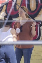 Jennifer Lawrence - "Red, White and Water" Filming Set in New Orleans 06/01/2021
