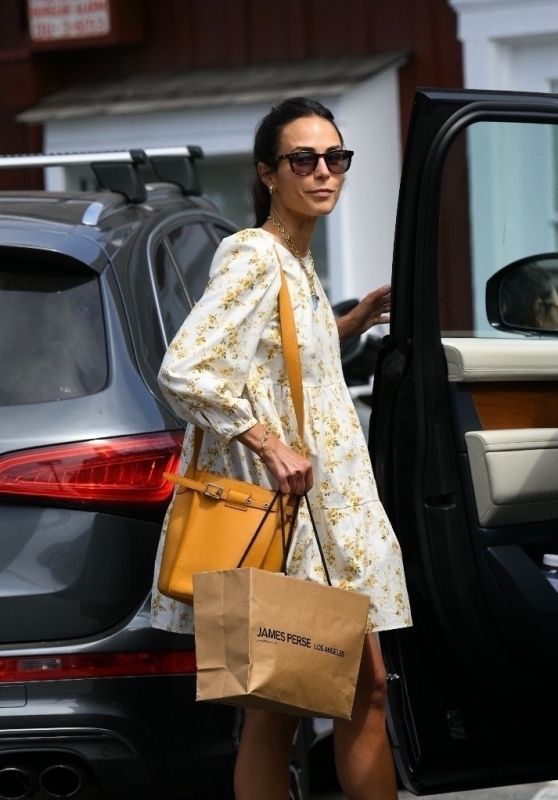 Jordana Brewster - Out in Brentwood 06/28/2021