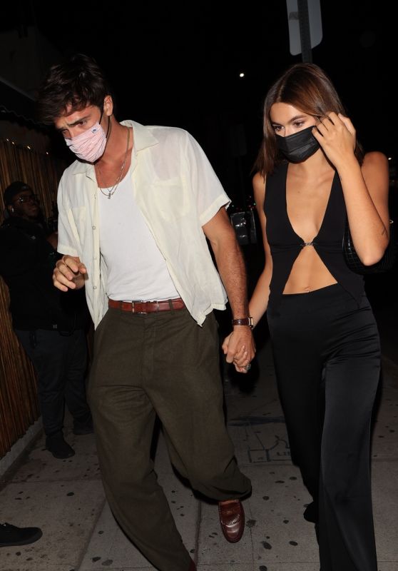 Kaia Gerber and Her Boyfriend Jacob Elordi - West Hollywood 06/16/2021
