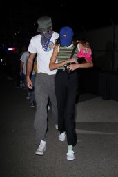 Kaia Gerber and Jacob Elordi – Leaving Space Jam “Party in the Park After Dark” in Valencia, California 06/29/2021