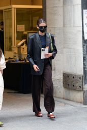 Kaia Gerber - Leaving Marc Jacobs Fashion Show in NYC 06/28/2021