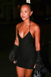 Karrueche Tran in a Little Black Dress - Los Angeles 06/28/2021