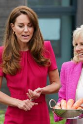 Kate Middleton and Jill Biden - Visiting Connor Downs Academy in Hayle, West Cornwall 06/11/2021