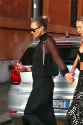 Kate Moss - With Her Daughter Lila Grace Out in Rome 06/27/2021