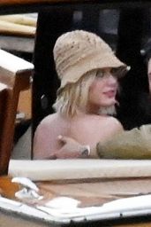 Katy Perry and Orlando Bloom on a Taxi Boat in Venice 06/14/2021