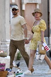 Katy Perry With Fiance Orlando Bloom in Venice 06/14/2021