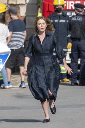 Keeley Hawes and Synnove Karlsen - "The Midwich Cuckoos" Set in London 06/09/2021