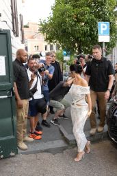 Kim Kardashian - Arriving at Her Hotel in Rome 06/29/2021