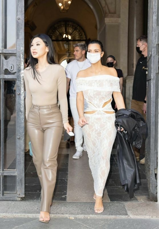 Kim Kardashian at the Vatican in Rome 06/29/2021