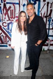 Kyle Richards Night Out Style - Craigs in West Hollywood 06/12/2021