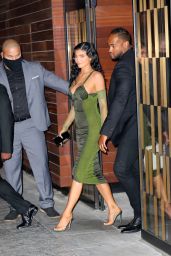 Kylie Jenner in a Vintage 1987 Jean Paul Gautier Dress - Leaves the Parsons Benefit in NY 06/15/2021