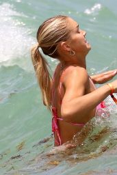 Laura Ivaniukas in a Bikini in Miami 06/05/2021