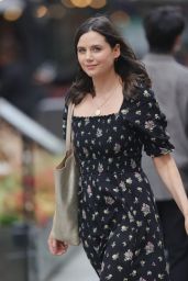 Lilah Parsons in Floral Maxi Dress - London 06/11/2021
