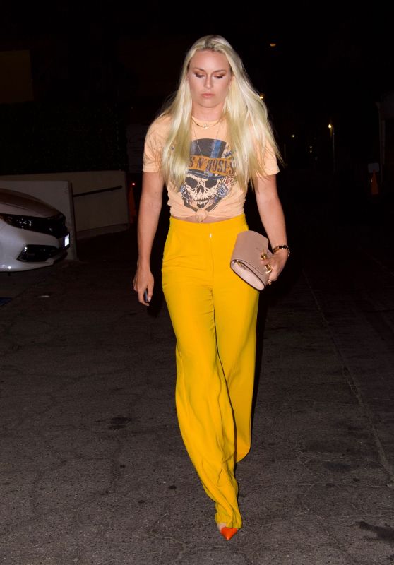 Lindsey Vonn at Craig’s in West Hollywood 06/19/2021