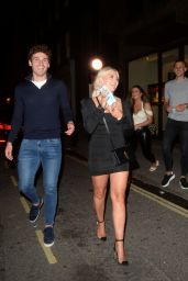 Lucy Fallon and Ryan Ledson - MKNY HSE Restaurant in London 06/10/2021