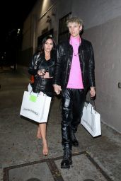 Megan Fox and MGK at Chrome Hearts in Hollywood 06/10/2021