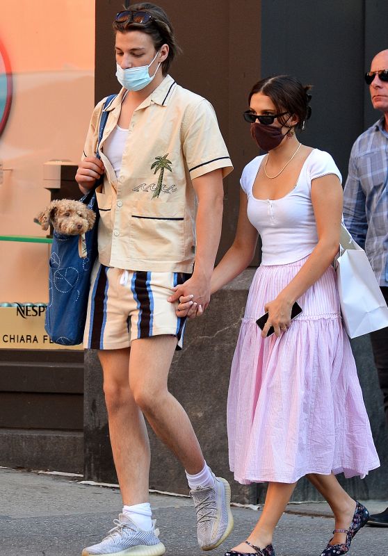Millie Bobby Brown and Jake Bongiovi - Out in New York 06/17/2021