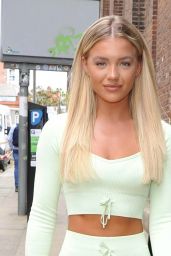 Molly Smith in Pastel Green Gym Wear - Manchester City 06/22/2021