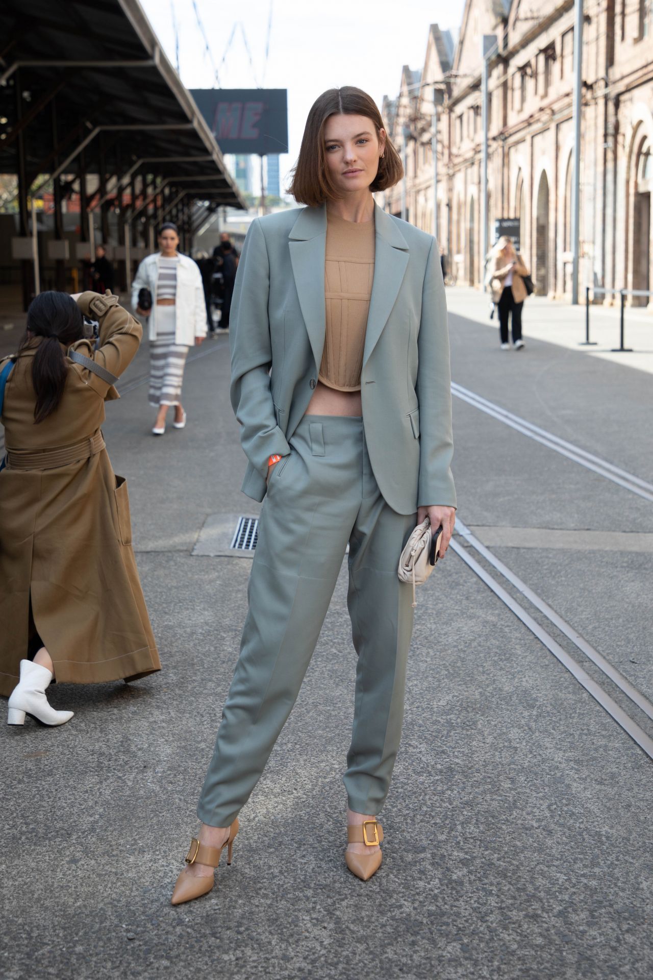Montana – Afterpay Australian Fashion Week Street Style in Sydney 06/01/2021 CelebMafia