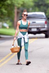 Nina Agdal - Leaving a Yoga Class in Amsgansett Hamptons NY 06/26/2021