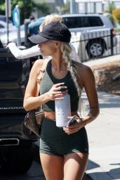 Pia Mia in Workout Gear at The Dogpound Gym in West Hollywood 06/22/2021