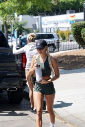 Pia Mia in Workout Gear at The Dogpound Gym in West Hollywood 06/22/2021