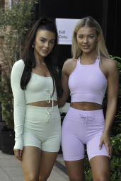 Rosie Williams and Molly Smith at the Botee Fitness Event in Manchester 06/16/2021