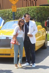 Roxy Sowlaty at the Concourse D’Elegance in Beverly Hills 06/20/2021