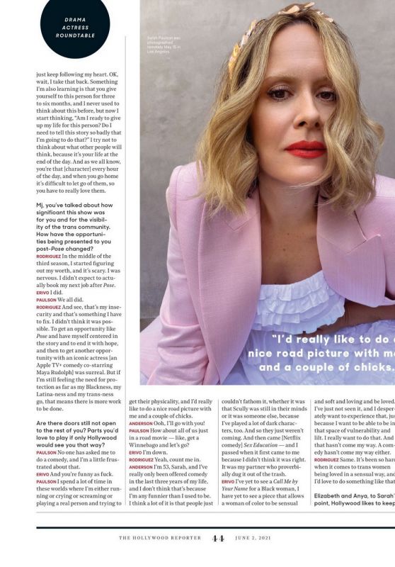 Sarah Paulson – The Hollywood Reporter 06/02/2021 Issue