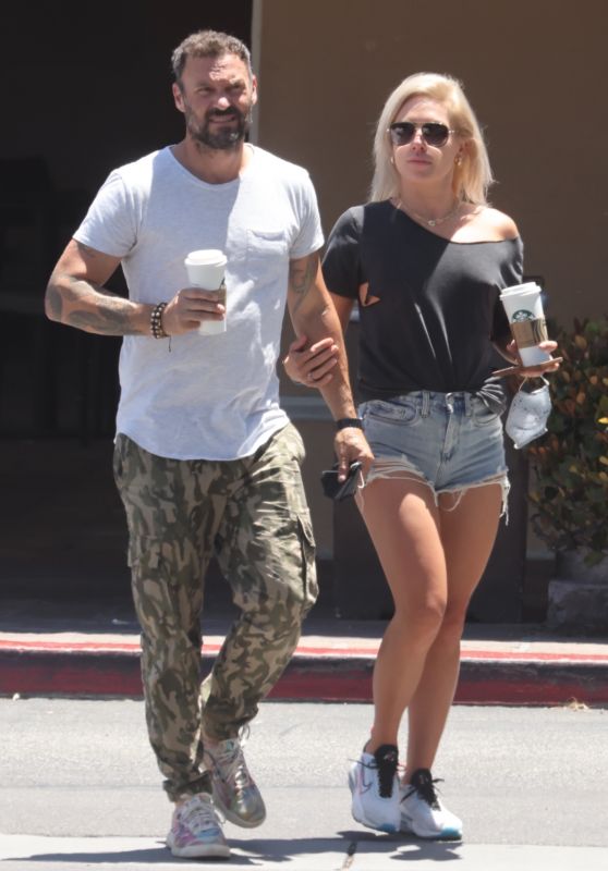 Sharna Burgess and Brian Austin Green - Out in Malibu 06/08/2021