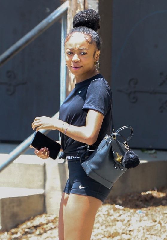 Skai Jackson - Out in Los Angeles 06/02/2021
