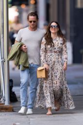 Sophia Bush and Grant Hughes - Out in NYC 06/18/2021