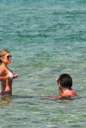 Sylvie Meis in a Bikini at a Saint Tropez Beach 06/10/2021